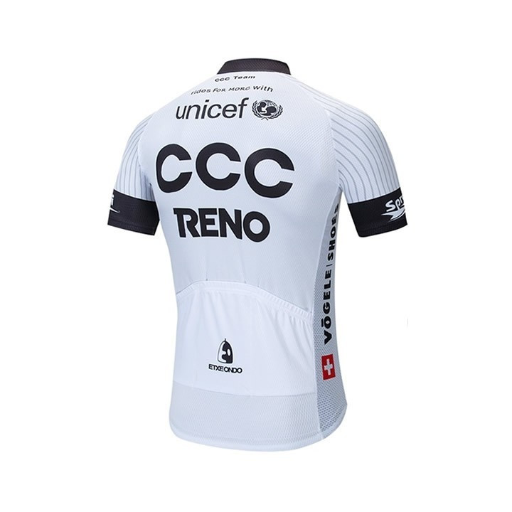 Maillot de ciclismo corto CCC: comodidad y frescura para tus paseos