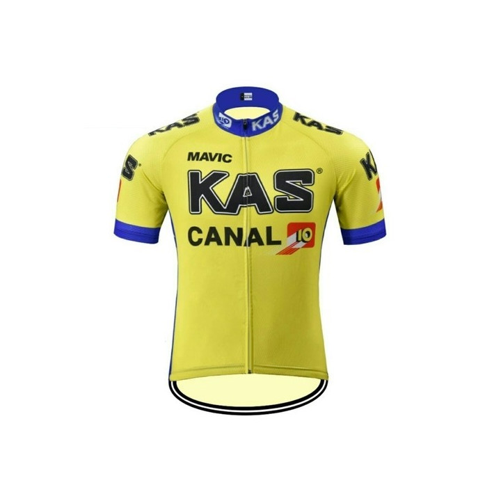 Maillot de ciclismo corto Kas: comodidad y frescura para tus rutas