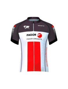 Maillot de ciclismo corto Fagor: comodidad y frescura para tus rutas