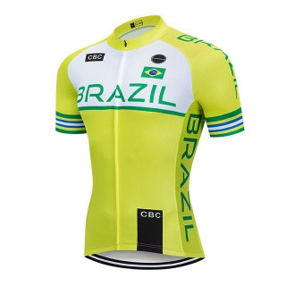 Maillot de ciclismo corto Brasil: comodidad y frescura para tus rutas