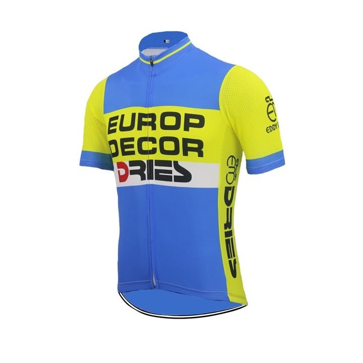 Maillot de ciclismo corto Europ Decor: comodidad y frescura para tus paseos