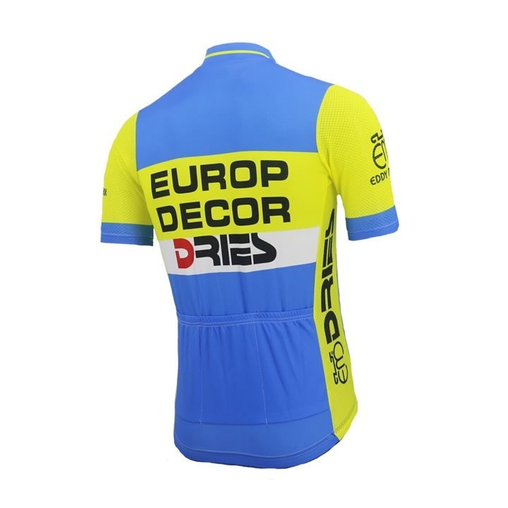 Maillot de ciclismo corto Europ Decor: comodidad y frescura para tus paseos