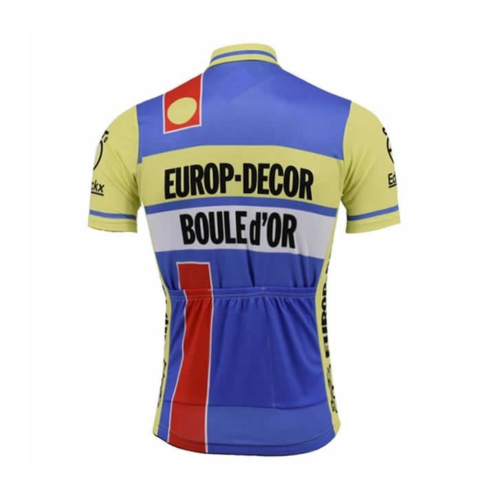 Maillot de ciclismo corto Europ Decor: comodidad y calidad para pedalear feliz