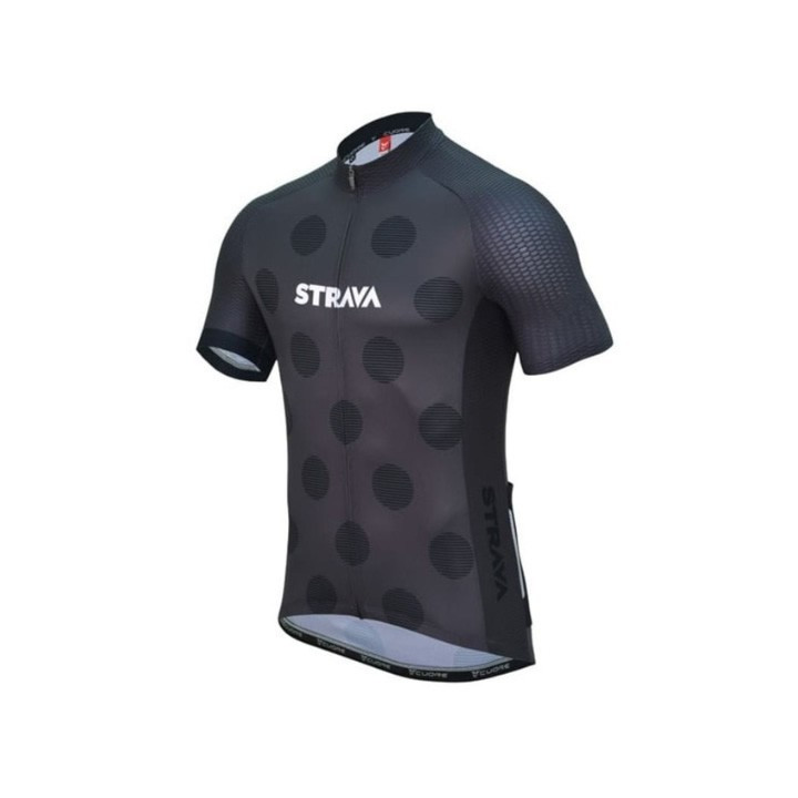 Maillot de ciclismo corto Strava: comodidad y frescura para tus rutas