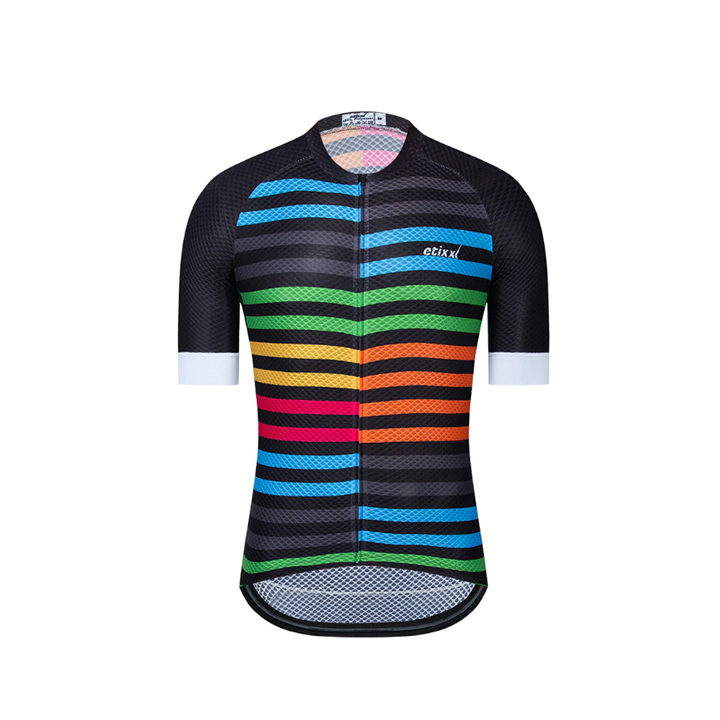 Maillot de ciclismo corto Etixx: comodidad y ventilación para tus rutas