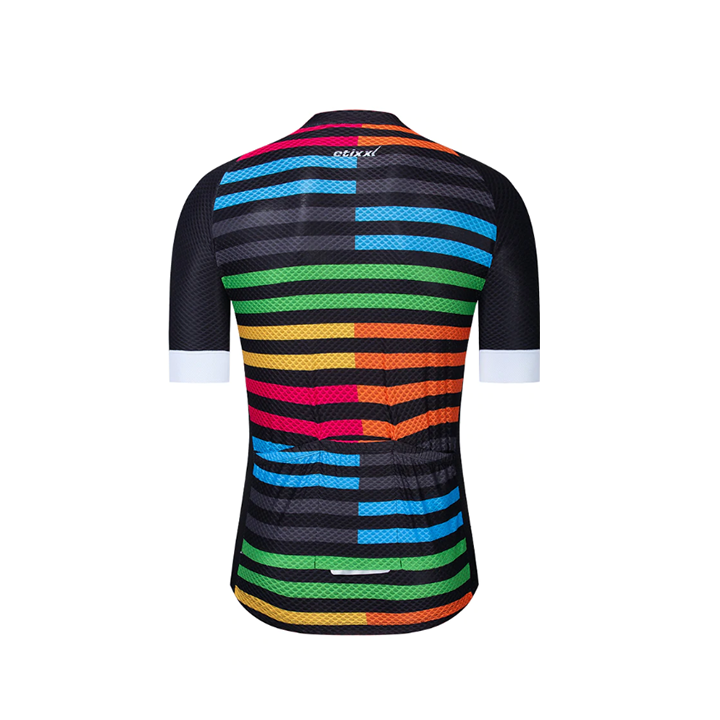 Maillot de ciclismo corto Etixx: comodidad y ventilación para tus rutas