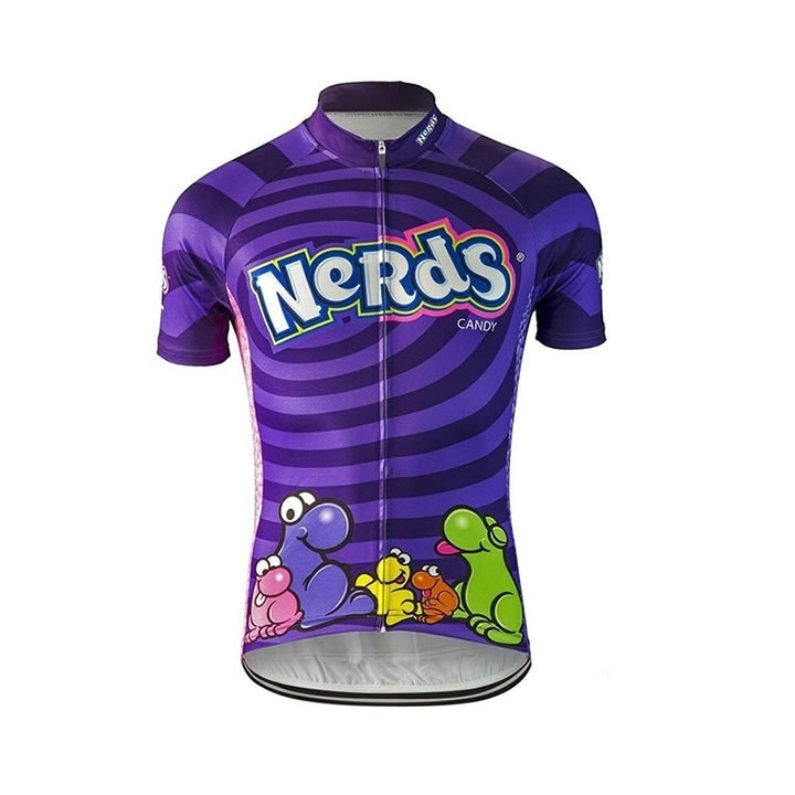 Maillot de ciclismo corto Nerds: comodidad y frescura para tus rutas
