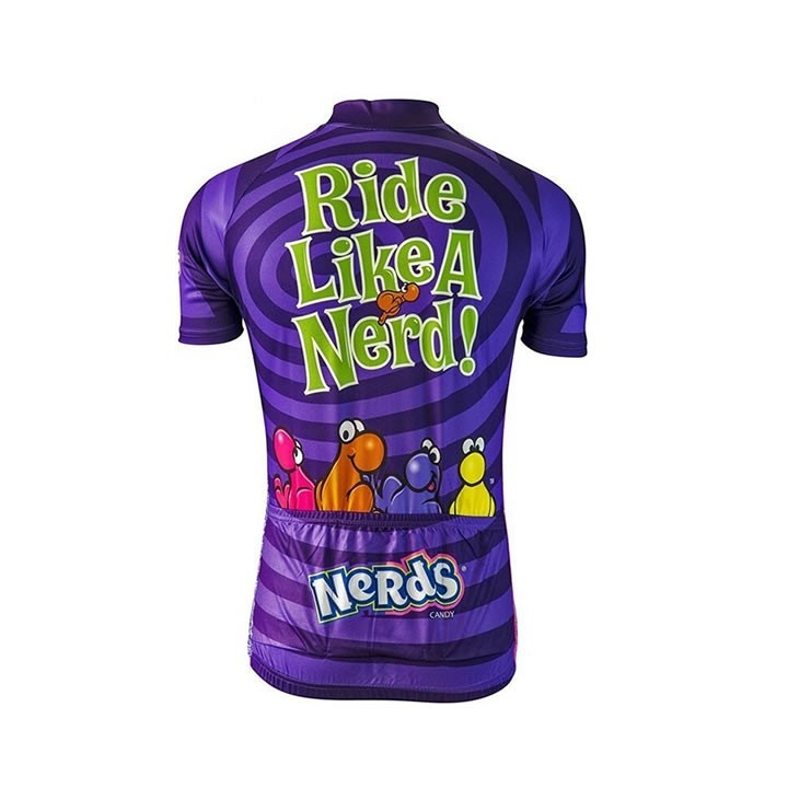 Maillot de ciclismo corto Nerds: comodidad y frescura para tus rutas