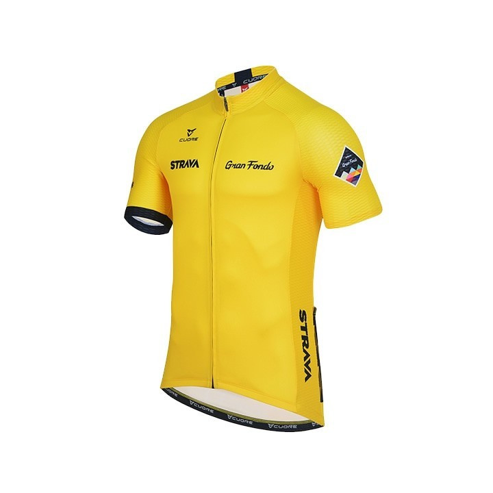 Maillot ciclismo corto Strava para pedalear cómodo y fresco