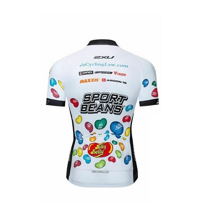 Maillot de ciclismo corto Jelly Belly: comodidad y frescura para tus rutas
