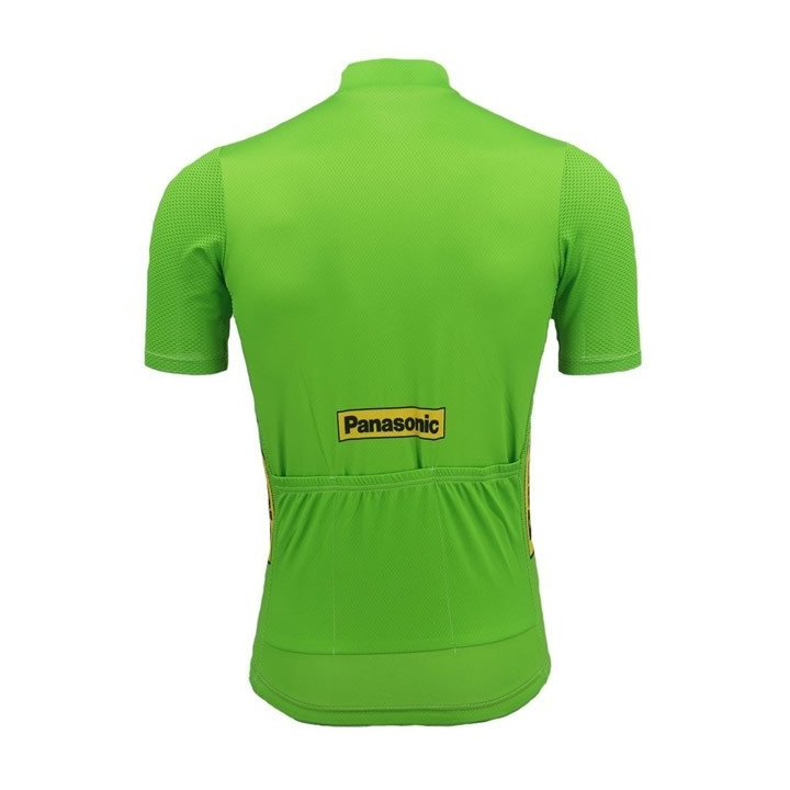 Maillot de ciclismo corto Panasonic, comodidad y frescura para tus rutas