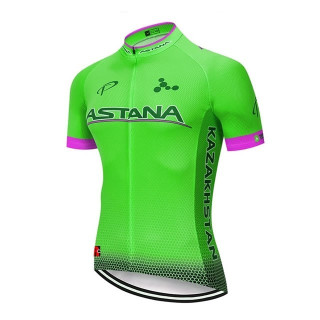 Maillot ciclismo corto Astana: comodidad y frescura para tus rutas