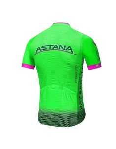 Maillot ciclismo corto Astana: comodidad y frescura para tus rutas 2