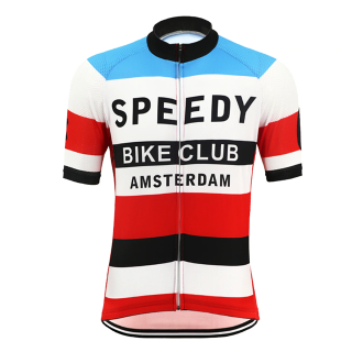 Maillot de ciclismo corto Speedy para estar cómodo y fresco en tus rutas