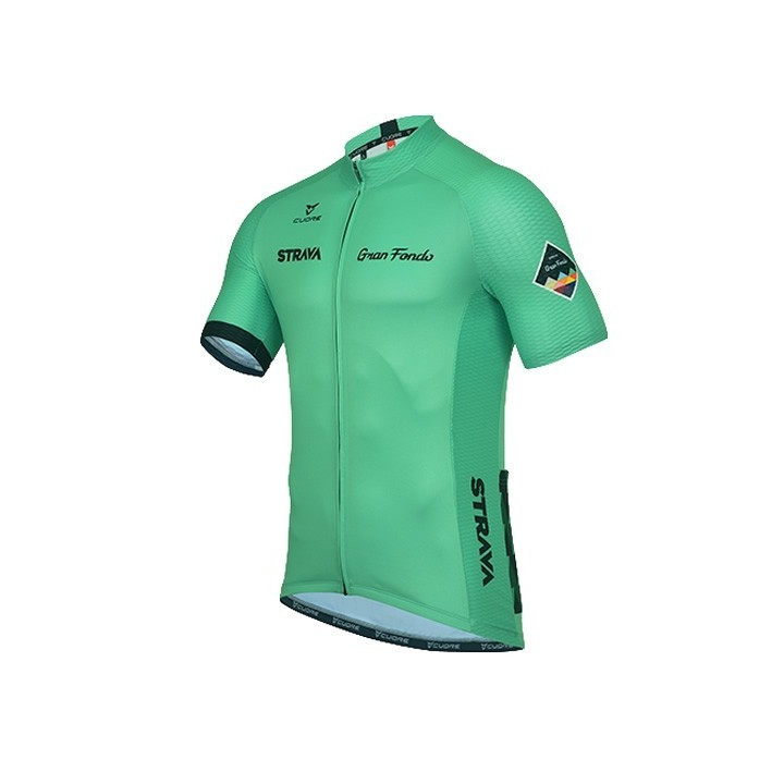Maillot de ciclismo corto Strava: comodidad y frescura para tus rutas