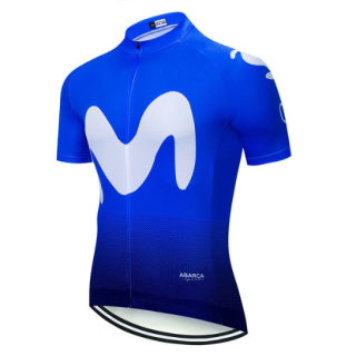 Maillot ciclismo corto Movistar: comodidad y frescura para ciclistas
