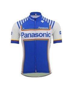 Maillot de ciclismo corto Panasonic: comodidad y frescura para tus pedaleadas