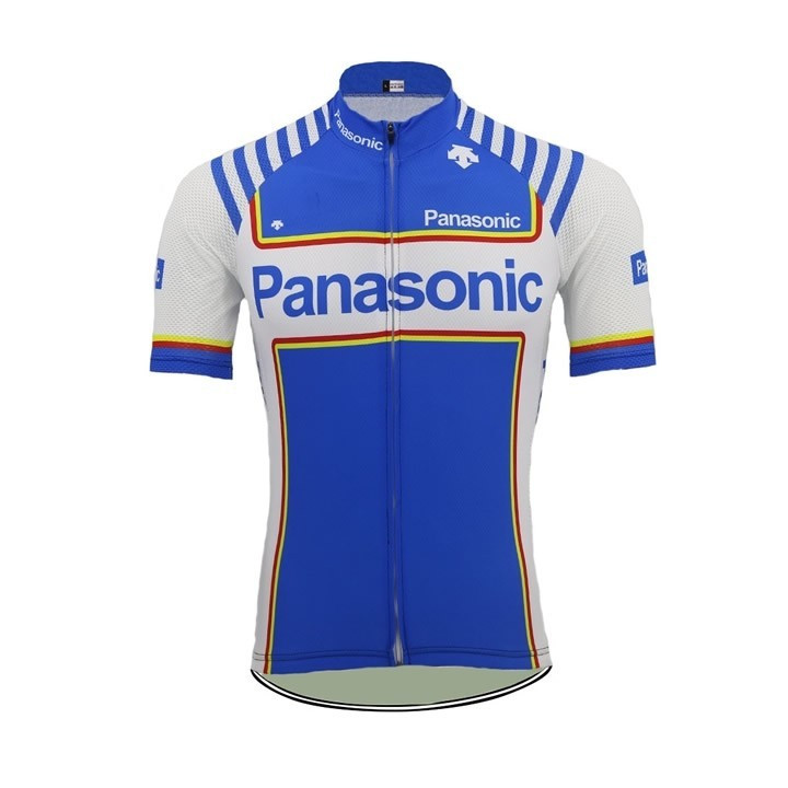 Maillot de ciclismo corto Panasonic: comodidad y frescura para tus pedaleadas