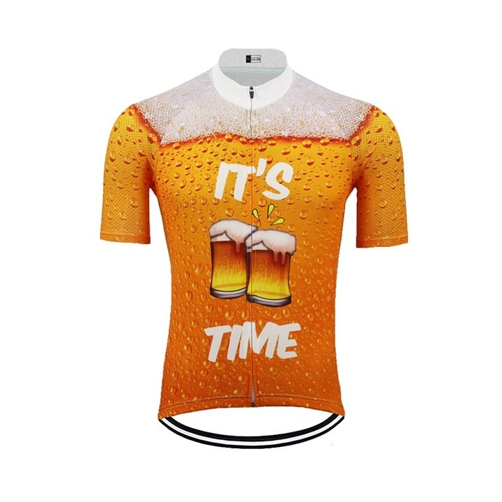 Maillot de ciclismo corto Beer: comodidad y frescura para tus rutas
