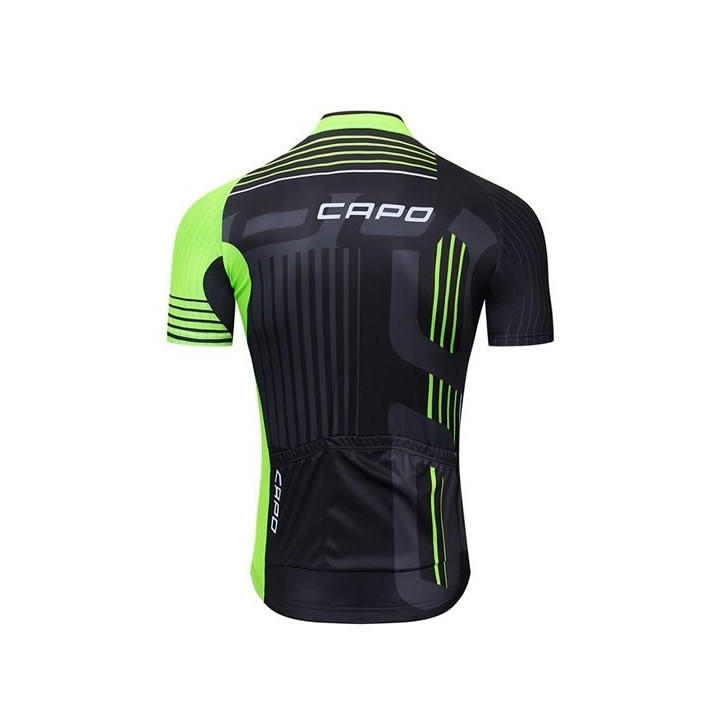 Maillot de ciclismo corto Capo: comodidad y frescura para tus rutas