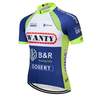 Maillot de ciclismo corto Wanty: comodidad y frescura en cada pedaleo