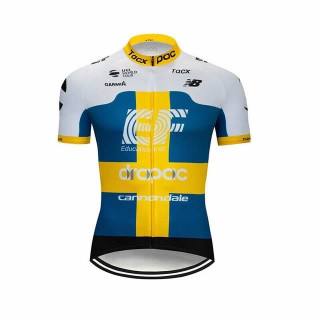 Maillot corto de ciclismo EF Education First: comodidad y frescura en cada pedalada