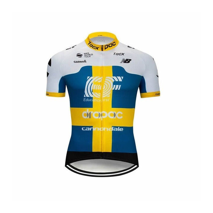 Maillot corto de ciclismo EF Education First: comodidad y frescura en cada pedalada