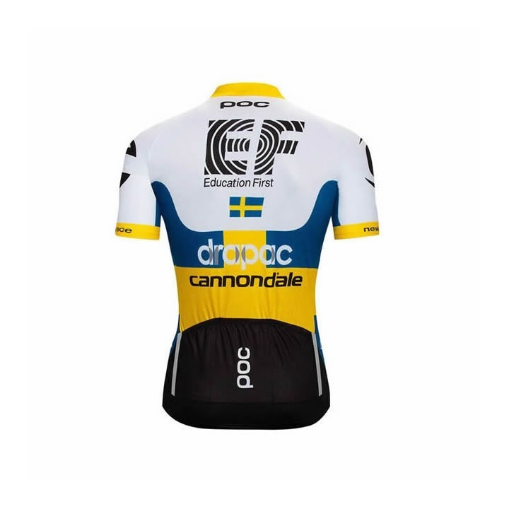 Maillot corto de ciclismo EF Education First: comodidad y frescura en cada pedalada