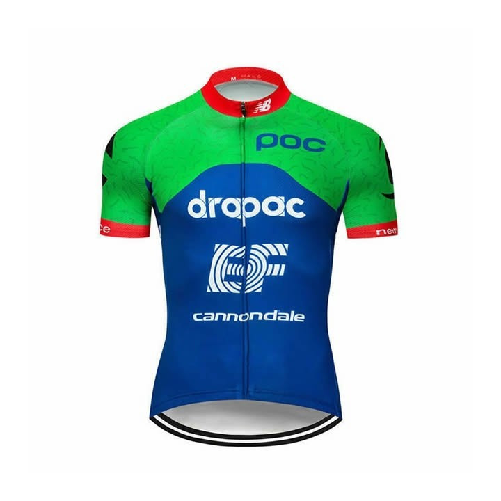Maillot de ciclismo corto EF Education First para pedalear con estilo y comodidad