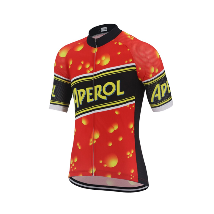 Maillot de ciclismo corto Aperol: comodidad y frescura para tus paseos