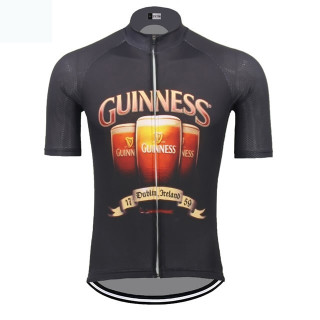 Maillot ciclismo corto Guinness: comodidad y frescura para tus rutas