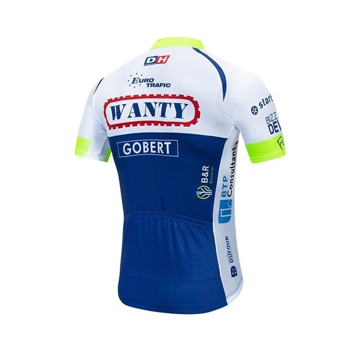 Maillot ciclismo corto Wanty: comodidad y frescura para tus paseos