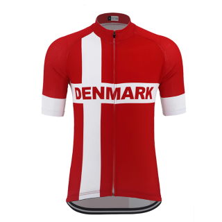 Maillot de ciclismo corto Denmark: comodidad y frescura para tus rutas