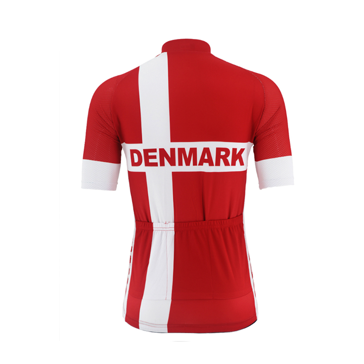 Maillot de ciclismo corto Denmark: comodidad y frescura para tus rutas
