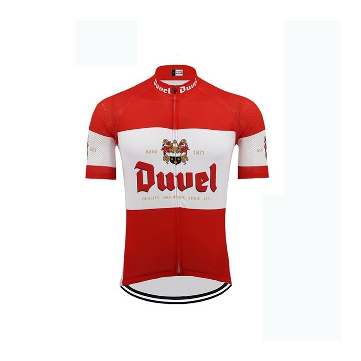 Maillot de ciclismo corto Duvel: comodidad y frescura para tus rutas