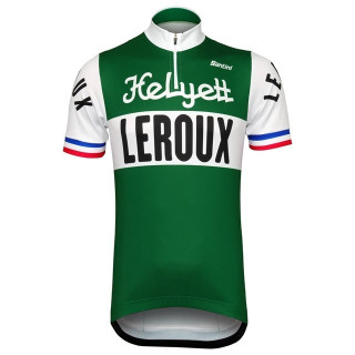 Maillot de ciclismo corto Leroux: comodidad y frescura para tus rutas