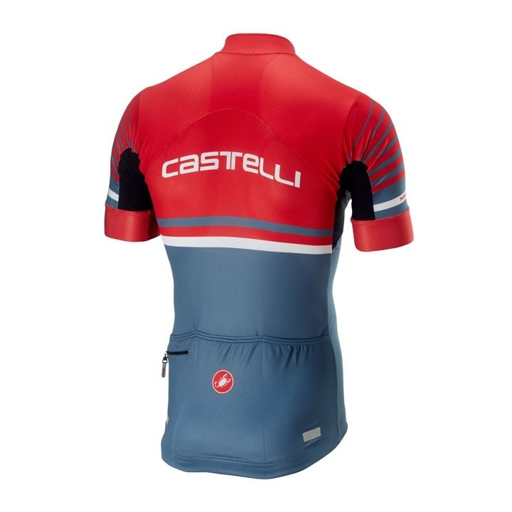 Maillot corto Castelli: comodidad y frescura para tus rutas en bici