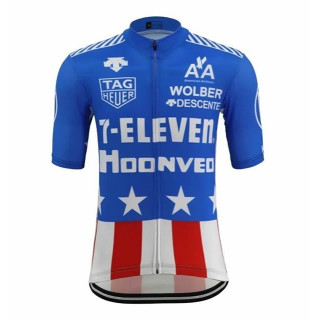 Maillot de ciclismo corto 7 Eleven: comodidad y estilo para pedalear