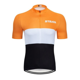 Maillot de ciclismo corto Strava: comodidad y frescura para tus rutas