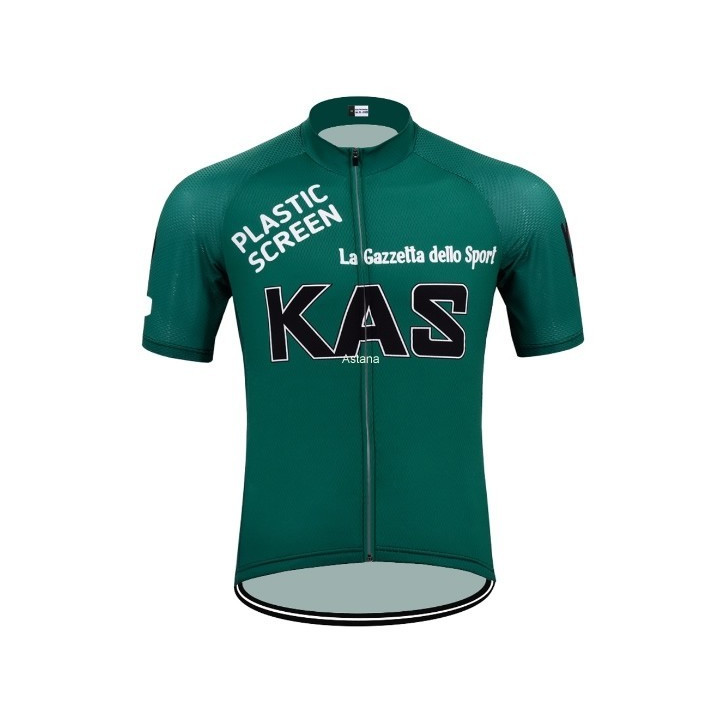 Maillot de ciclismo corto Kas: comodidad y frescura para tus rutas