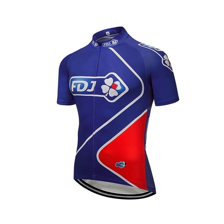 Maillot de ciclismo corto FDJ: comodidad y frescura para tus rutas