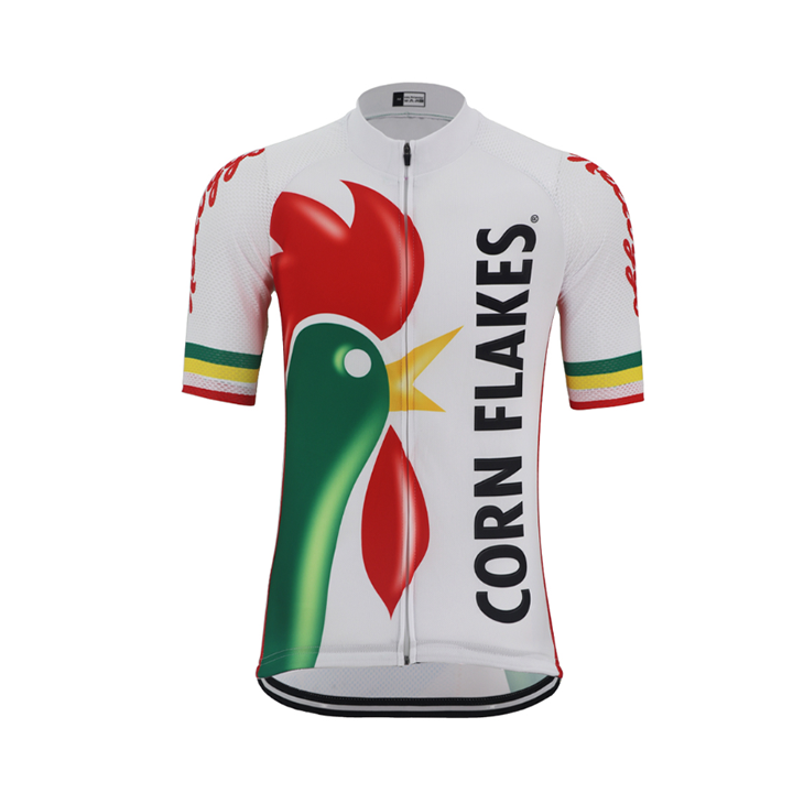 Maillot de ciclismo corto Corn Flakes: comodidad y frescura en cada pedaleo