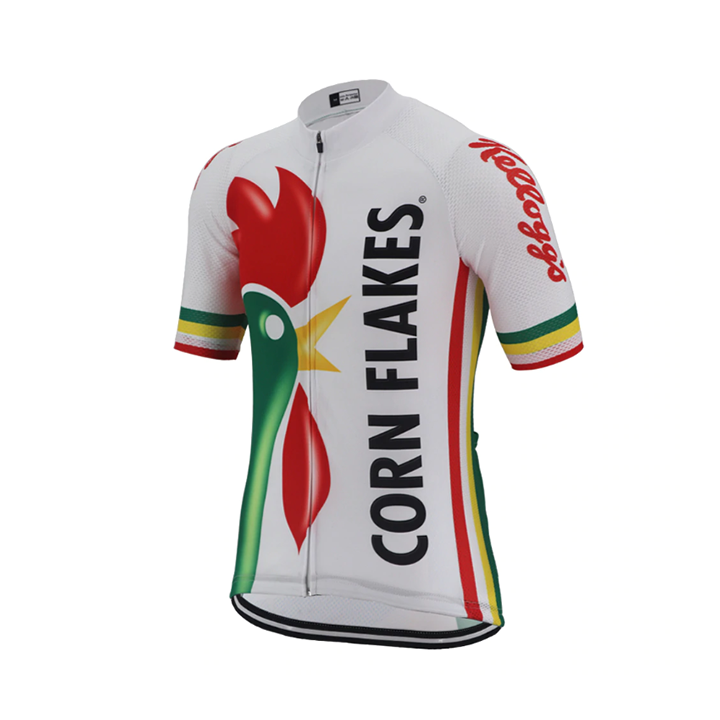 Maillot de ciclismo corto Corn Flakes: comodidad y frescura en cada pedaleo