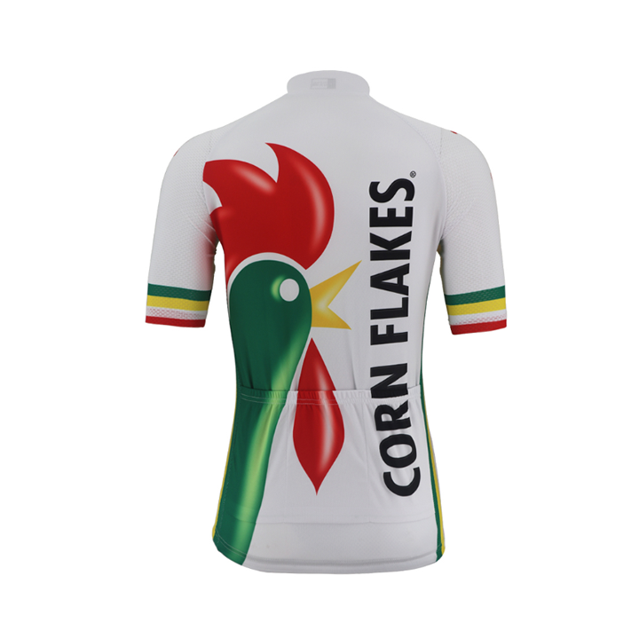 Maillot de ciclismo corto Corn Flakes: comodidad y frescura en cada pedaleo