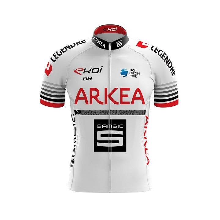 Maillot ciclismo corto Arkea: comodidad y frescura para tus rutas