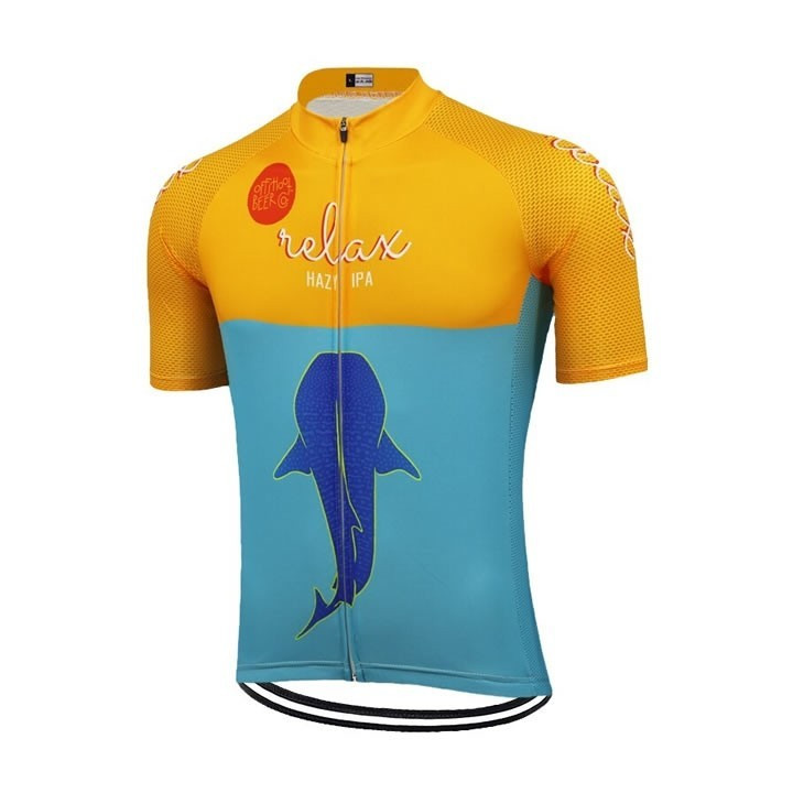 Maillot ciclismo corto Relax: comodidad y ventilación para tus rutas