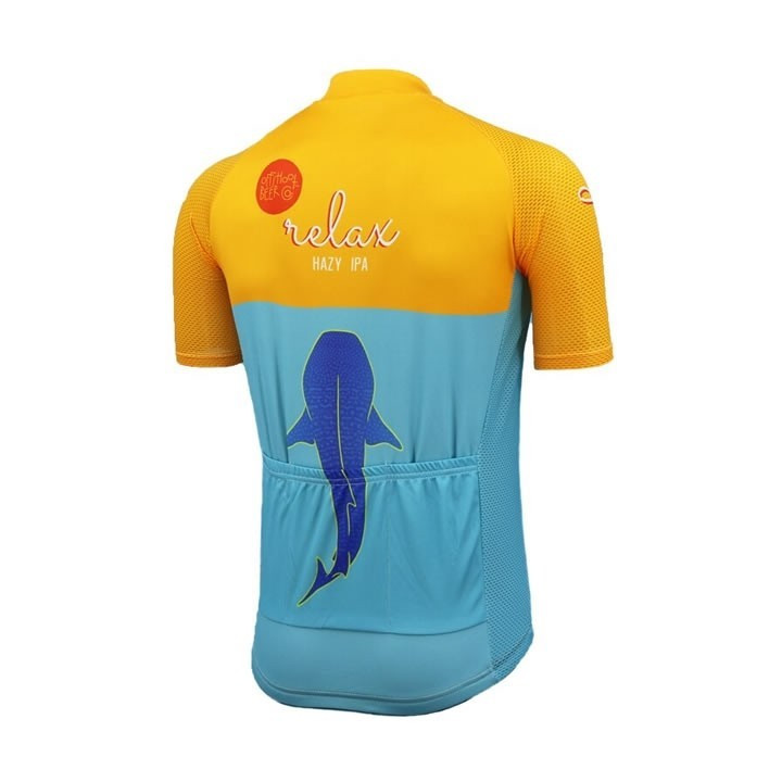 Maillot ciclismo corto Relax: comodidad y ventilación para tus rutas