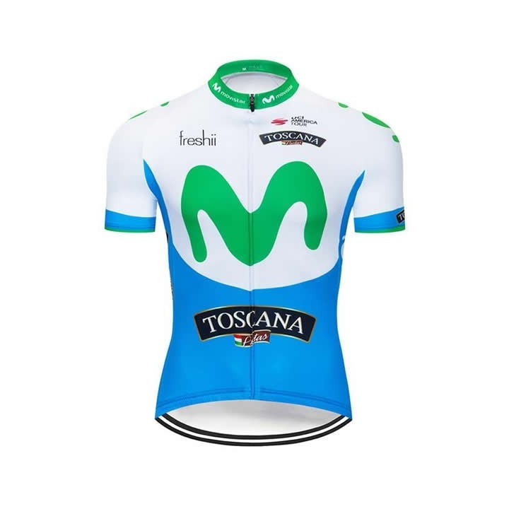 Maillot ciclismo corto Movistar: comodidad y frescura para tus rutas