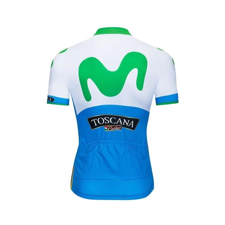 Maillot ciclismo corto Movistar: comodidad y frescura para tus rutas