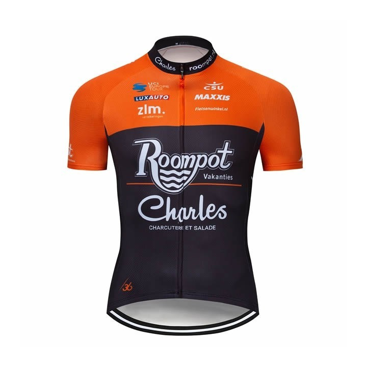 Maillot ciclismo corto Roompot: comodidad y frescura para tus rutas